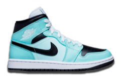 Jordan 1 Mid Aqua Blue Tint