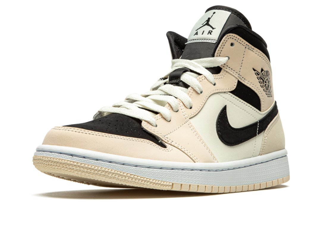 Jordan 1 Mid Barely Orange | Sneaker Cream