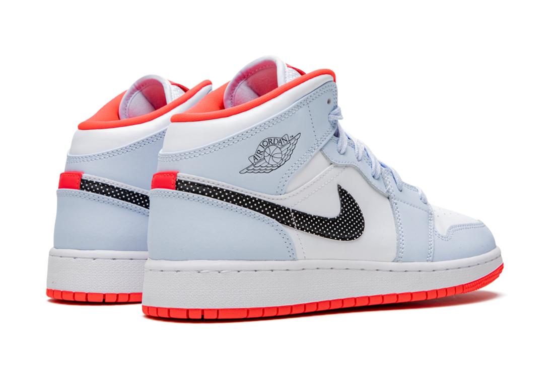 Nike Air Jordan 1 Half Blue Polka Dot | Sneaker Cream