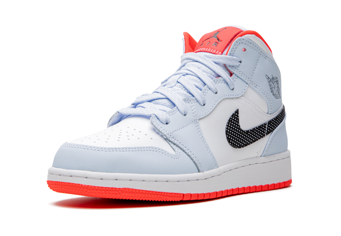 Nike Air Jordan 1 Half Blue Polka Dot | Sneaker Cream