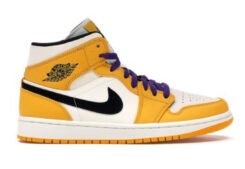 Jordan 1 Mid SE Lakers