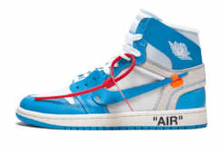 Jordan 1 retro High x Off white University Blue | Sneaker Cream