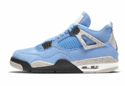 Alternative view of Jordan Retro 4 University Blue