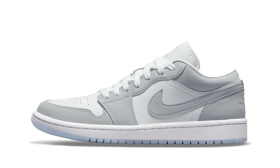 Jordan 1 Low Aluminium Wolf Grey | Sneaker Cream