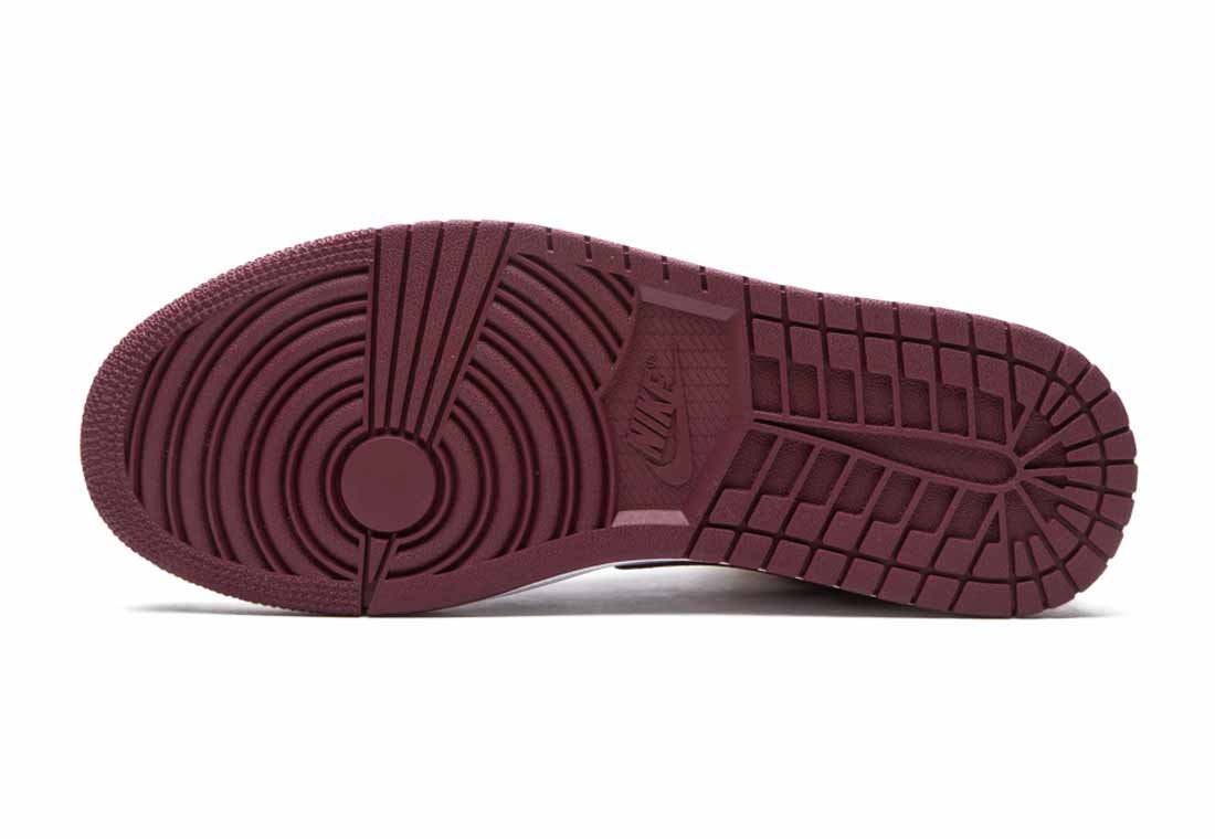 Jordan 1 Mid SE Black Dark Beetroot | Sneaker Cream