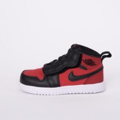 Jordan 1 Mid Black red Kid