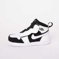 Jordan 1 Mid Black White Kid