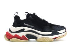 Balenciaga triple S Black red White