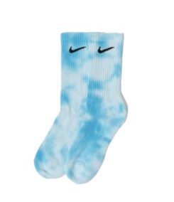 Tie Dye Blue Socks