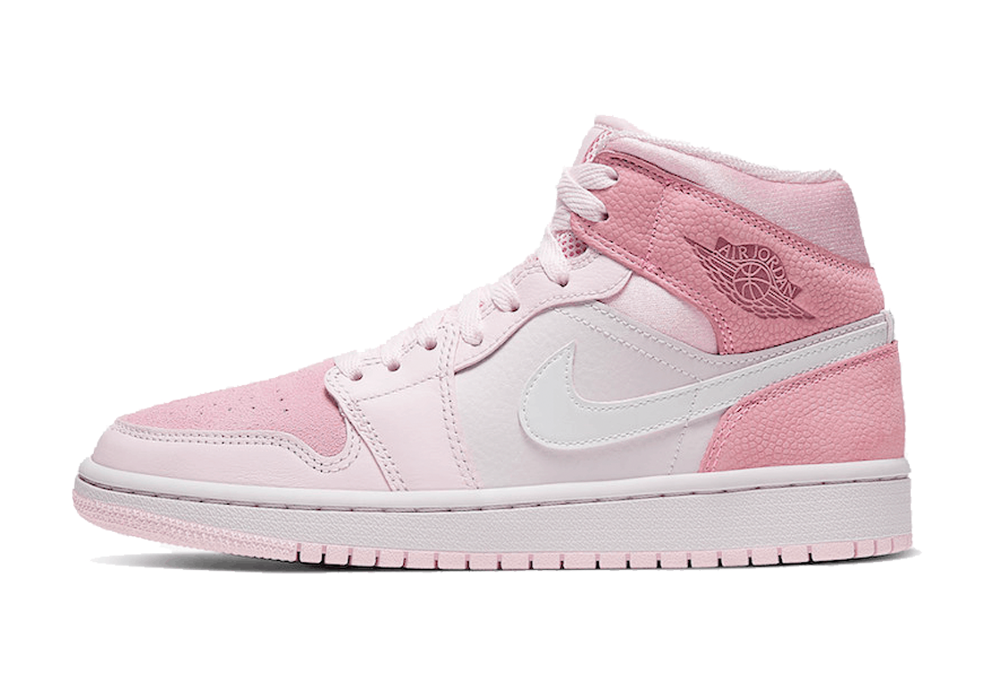 Jordan 1 Mid Digital Pink | Sneaker Cream