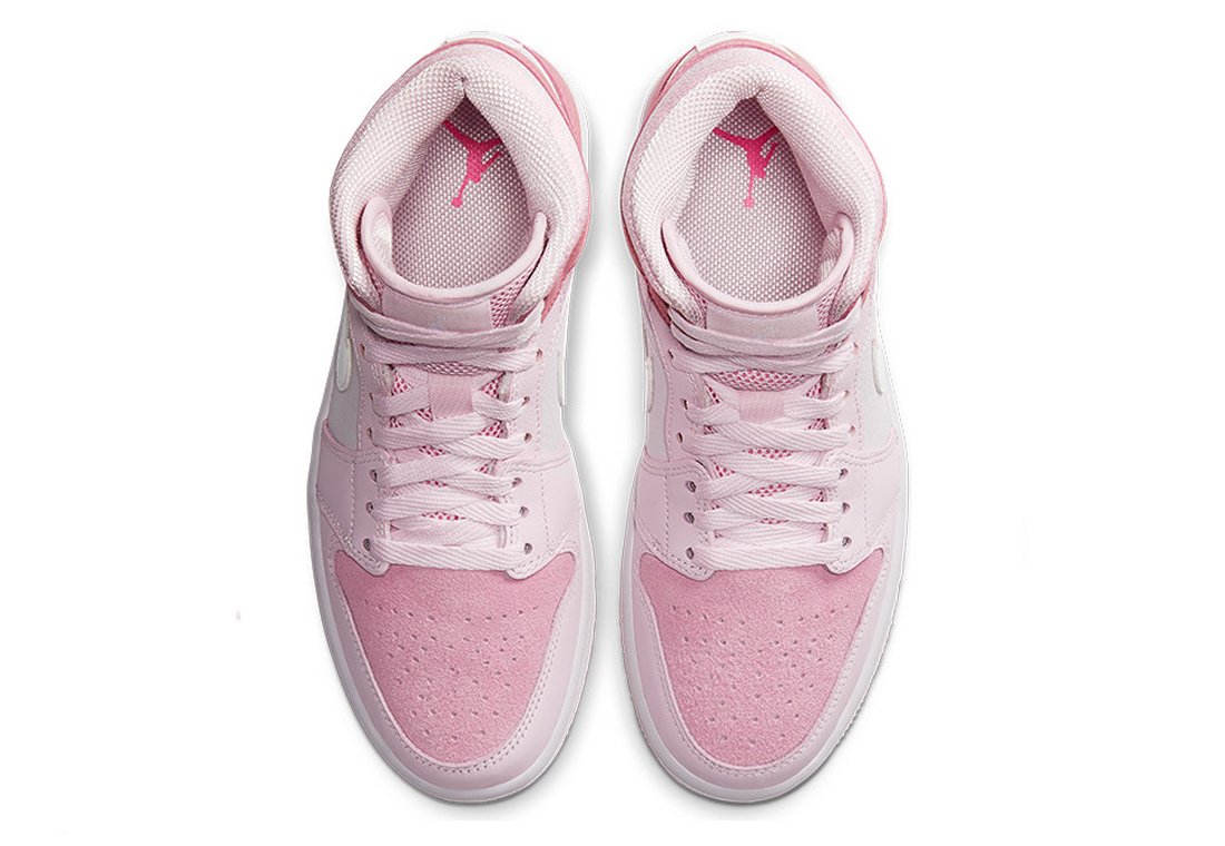 Jordan 1 Mid Digital Pink | Sneaker Cream