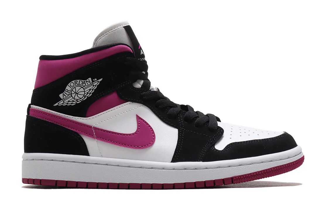 Jordan 1 Mid Magenta | Sneaker Cream