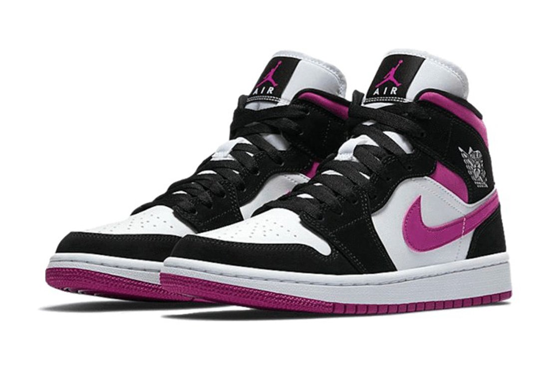 Jordan 1 Mid Magenta | Sneaker Cream