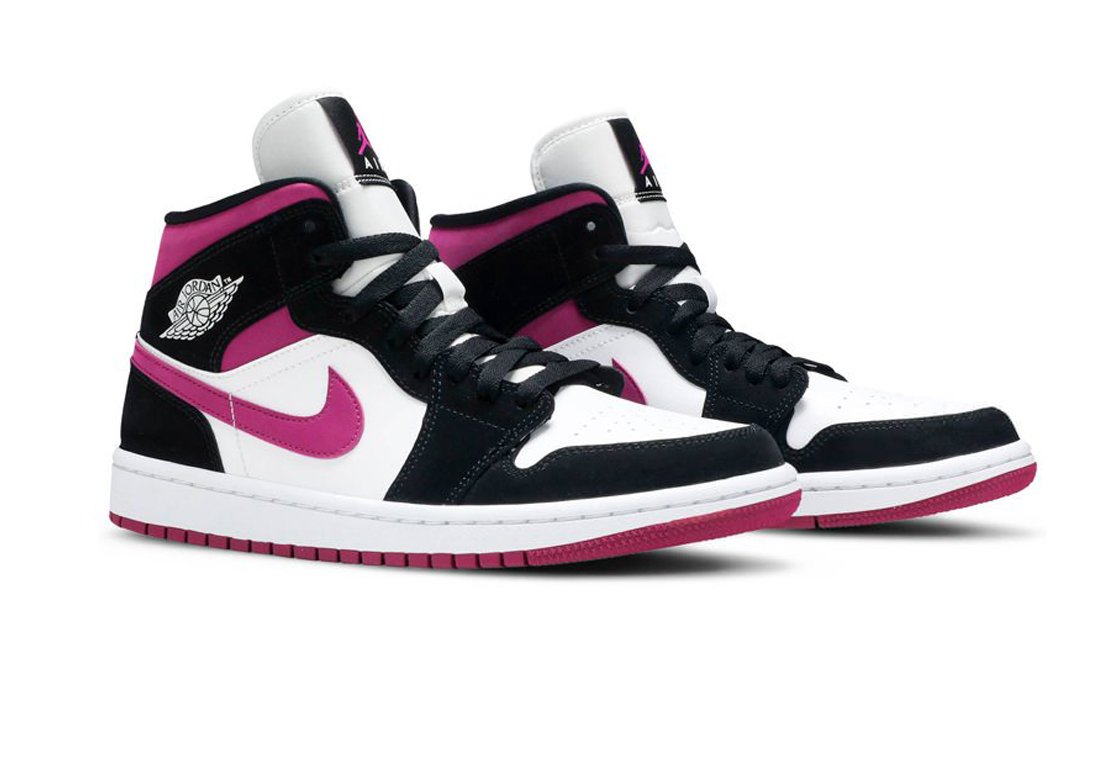 Jordan 1 Mid Magenta | Sneaker Cream