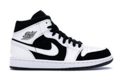 Jordan 1 Mid White Black | Sneaker Cream