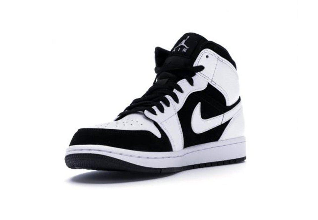 Jordan 1 Mid White Black | Sneaker Cream