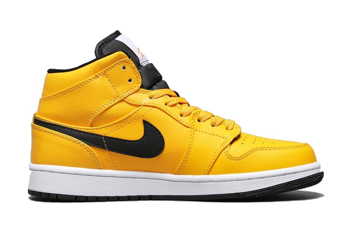 Jordan 1 Mid Yellow Taxi | Sneaker Cream