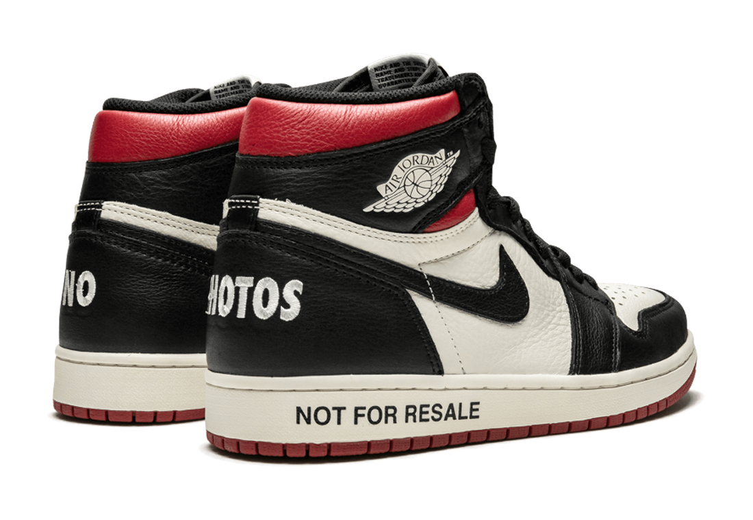 Jordan 1 Retro High "Not for Resale" Red | Sneaker Cream