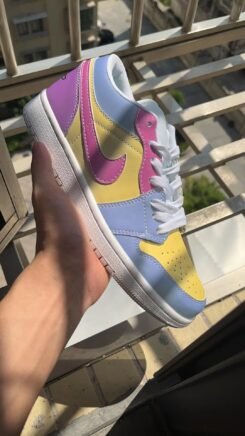 Alternative view of Jordan 1 Low UV