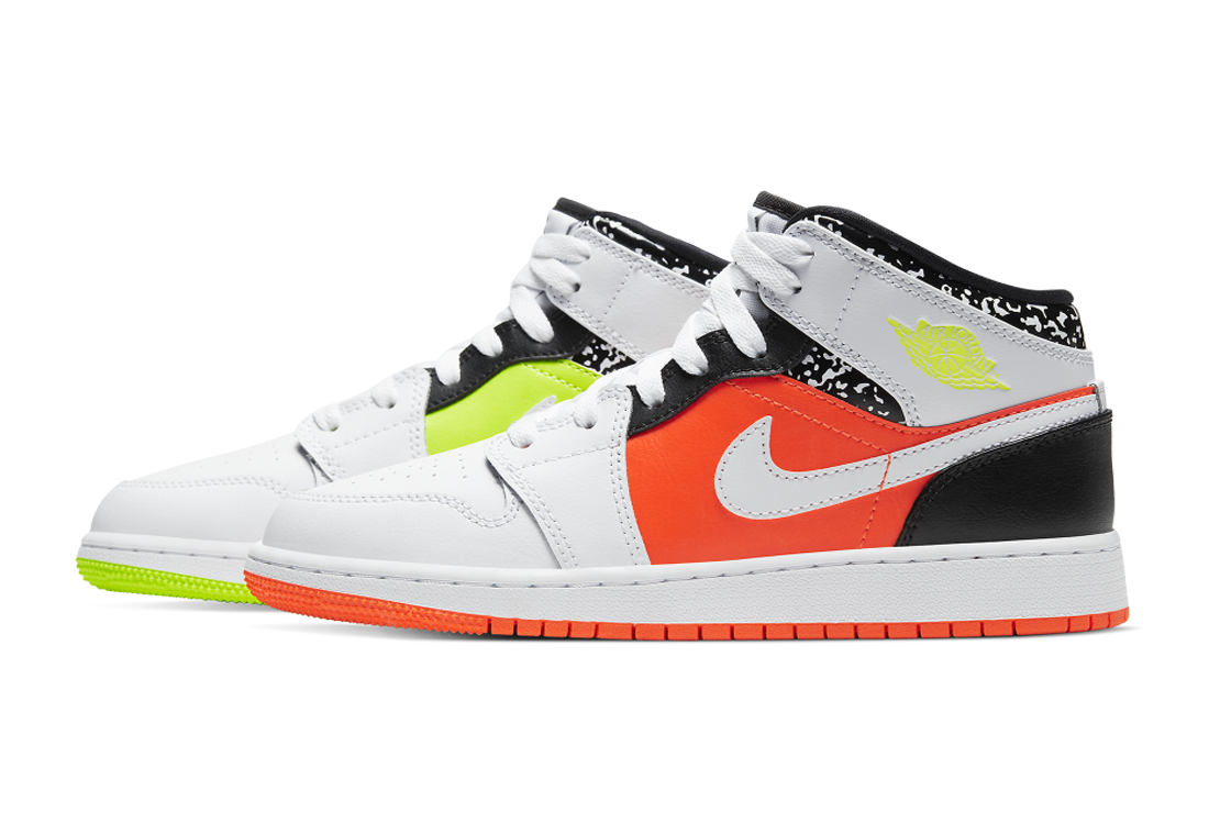 Jordan 1 Mid Composition Notebook | Sneaker Cream