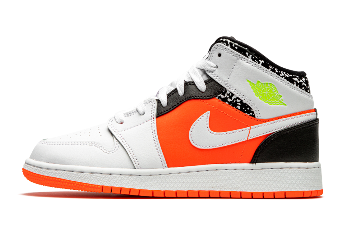 Jordan 1 Mid Composition Notebook | Sneaker Cream