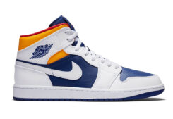 Jordan 1 Mid SE Royal Blue Laser Orange | Sneaker Cream