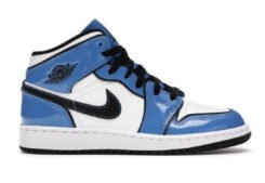 Jordan 1 Mid Signal Blue