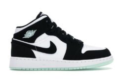 Jordan 1 Mid White Black Teal Tint | Sneaker Cream