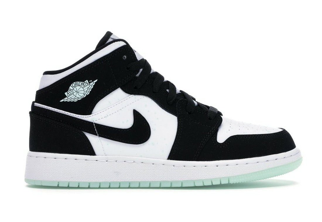 Jordan 1 Mid White Black Teal Tint | Sneaker Cream