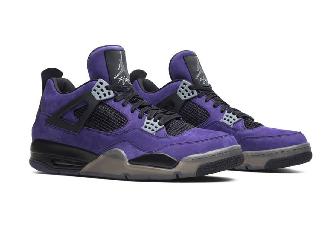 Jordan Retro 4 Travis Scott Purple | Sneaker Cream