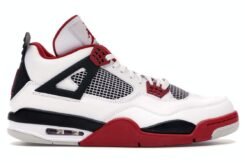 Jordan Retro 4 White Red | Sneaker Cream