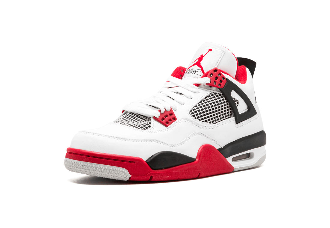 Jordan Retro 4 White Red | Sneaker Cream