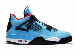 Nike Air Jordan 4 Cactus Jack Blue | Sneaker Cream