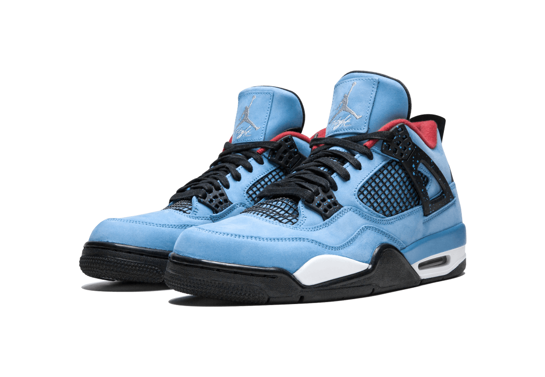 Nike Air Jordan 4 Cactus Jack Blue | Sneaker Cream