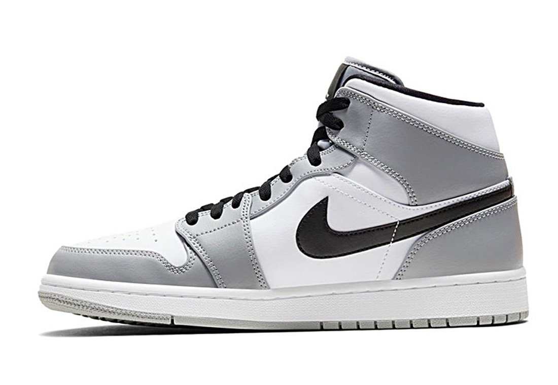 Jordan 1 Mid Light Smoke | Sneaker Cream