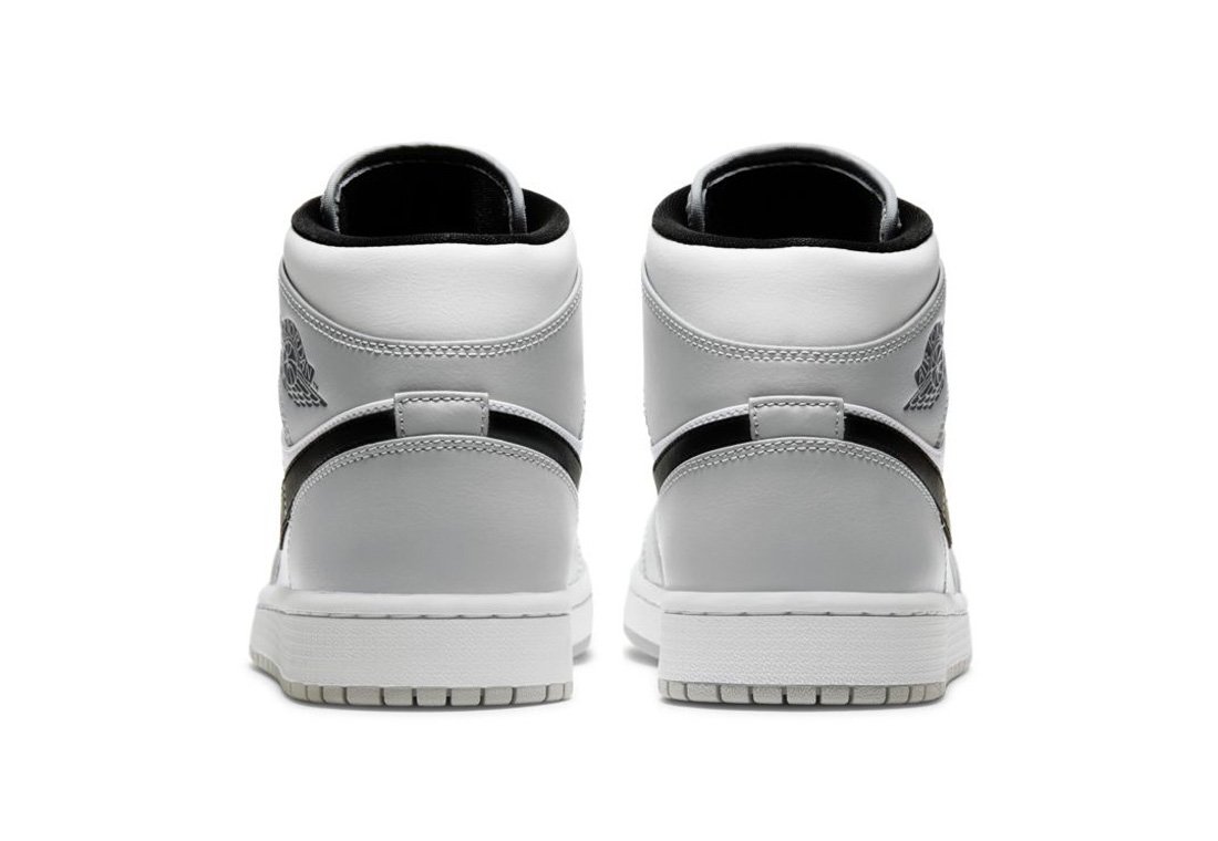 Jordan 1 Mid Light Smoke | Sneaker Cream