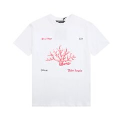 Palm Angels Welcome to California white T-shirt