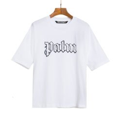 Palm Angels White & black T-shirt