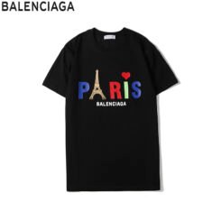 Balenciaga Paris Black T-shirt
