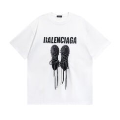 Balenciaga Laces White T-shirt
