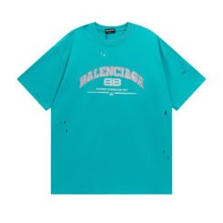 Balenciaga orange Blue T-shirt
