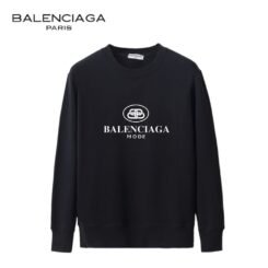 Balenciaga Mode Black Sweatshirt
