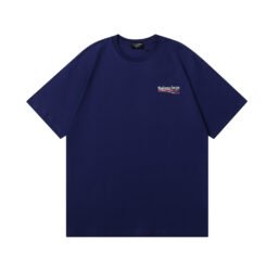 Balenciaga Three stripes Blue T-shirt