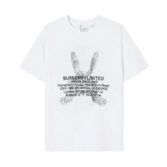Burberry White Coordinates T-shirt