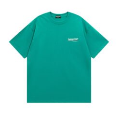 Balenciaga Three stripes sea blue T-shirt
