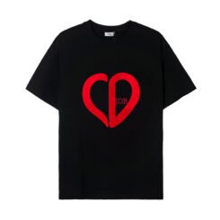 Dior Black Heart T-shirt W