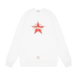 Givenchy white Star sweatshirt