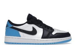 Jordan 1 Low Black Dark Powder Blue