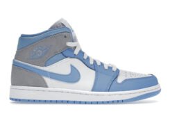 Jordan 1 Mid University blue Grey