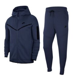 Nike Tech Fleece Navy Blue (Two Pieces)